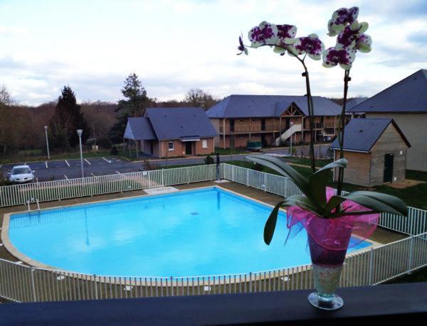 Le Fleur"H"On 11 D'Honfleur, T2 En Residence Avec Piscine, Wifi Et Parking Gratuits Équemauville Екстериор снимка